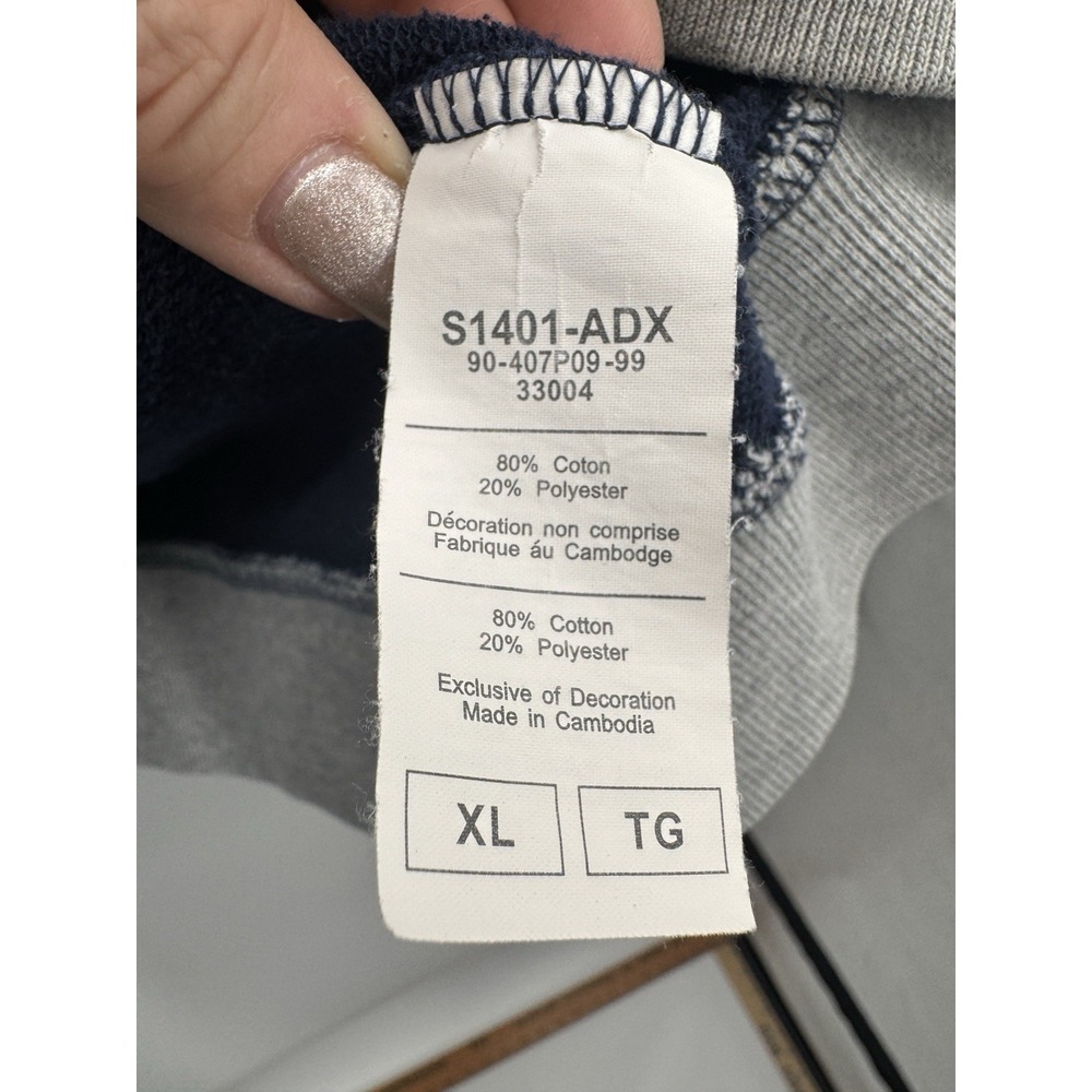 VTG Y2K Mens Champion XL Sweatshirt Full Zip Hooded Pocket Classic Retro 90s - Picture 12 of 16